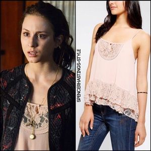 Urban Outfitters Kimchi Blue white lace tank